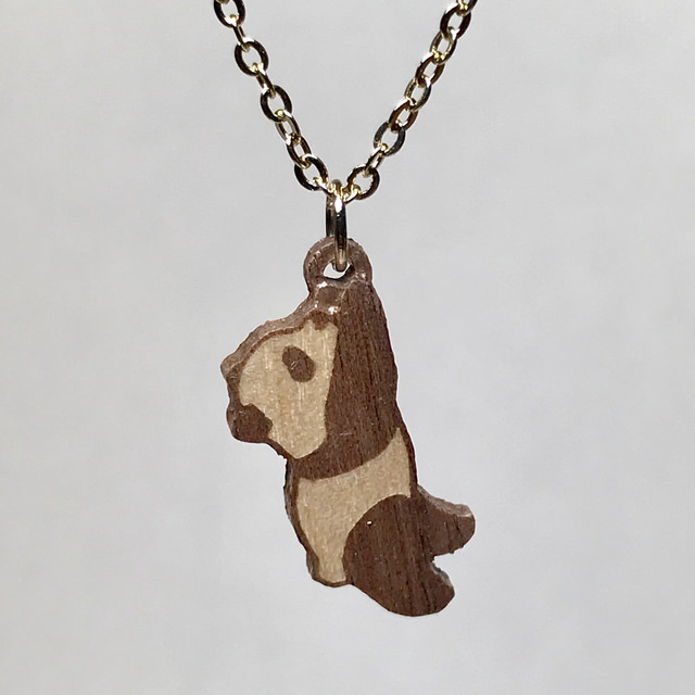 赤ちゃんパンダのネックレス カワイ製作所